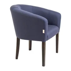 Armchair Versailles, upholstery Neo DK Blue